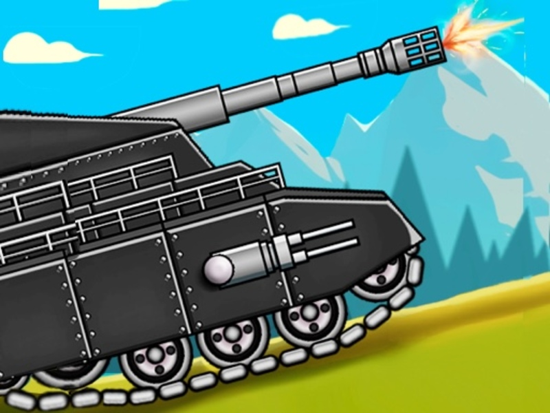Lojë Tank Fury: Boss Beteja 2D në internet
