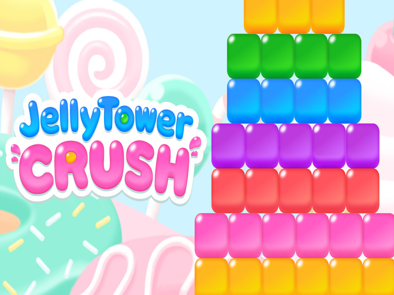 Lojë Jelly Tower Crush në internet