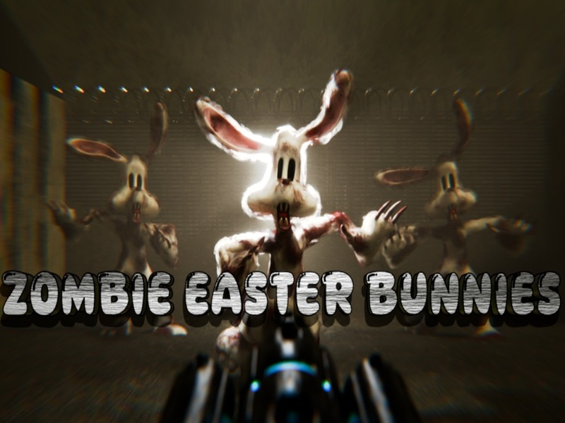 Lojë Bunnies e Pashkëve Zombie në internet