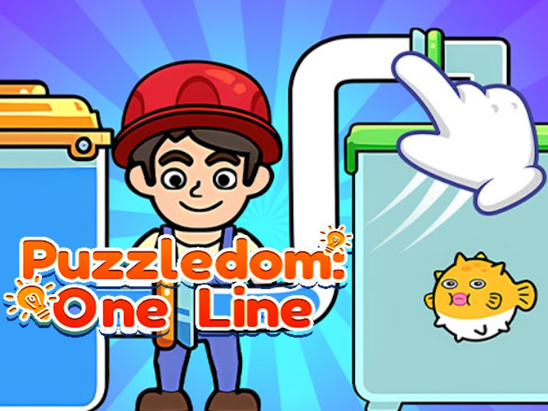 Lojë Puzzledom një rresht në internet