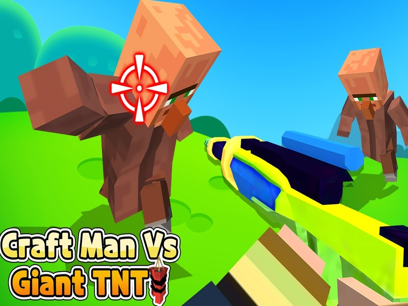 Lojë Njeri artizanal vs gjigant tnt në internet