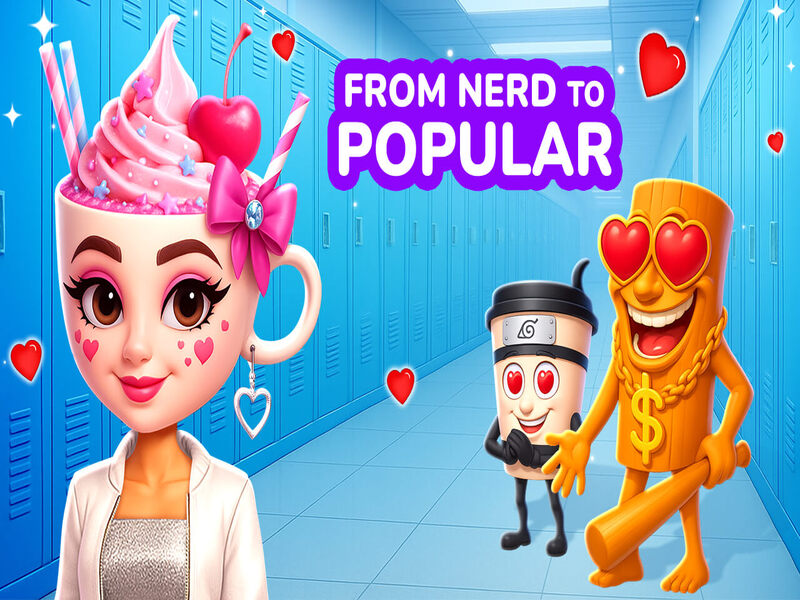 Lojë Nga nerd në balerinë popullore cappuccina në internet