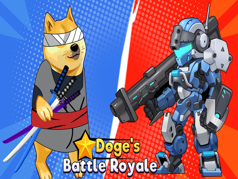 Lojë Battle Royale e Doge në internet