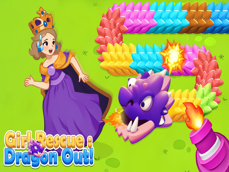 Lojë Vajza Rescue Dragon Out në internet