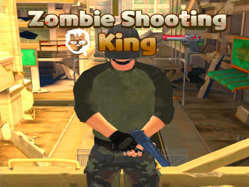 Lojë Zombie duke qëlluar mbret në internet